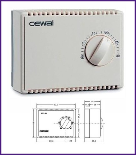 Termostato parete per - termostato, a