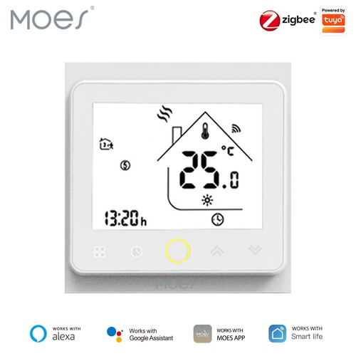 Moes zigbee termostato - moes,